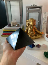 Load image into Gallery viewer, Shungite Pyramid 100mm